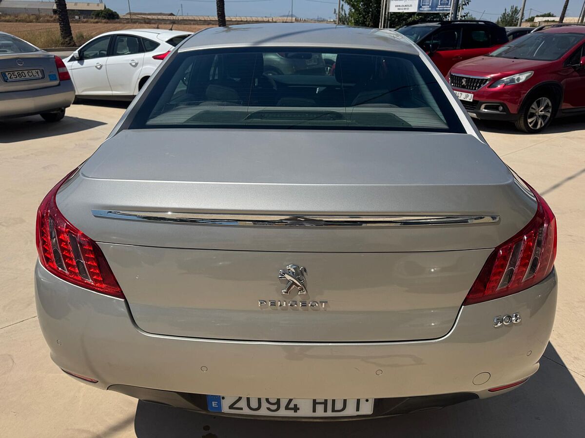 PEUGEOT 508 ALLURE 1.6 E-HDI AUTO SPANISH LHD IN SPAIN 121000 MILES SUPERB 2011